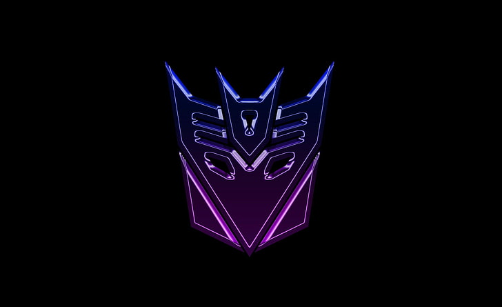 Gaming PC, glowing, widescreen, abstract, decepticons