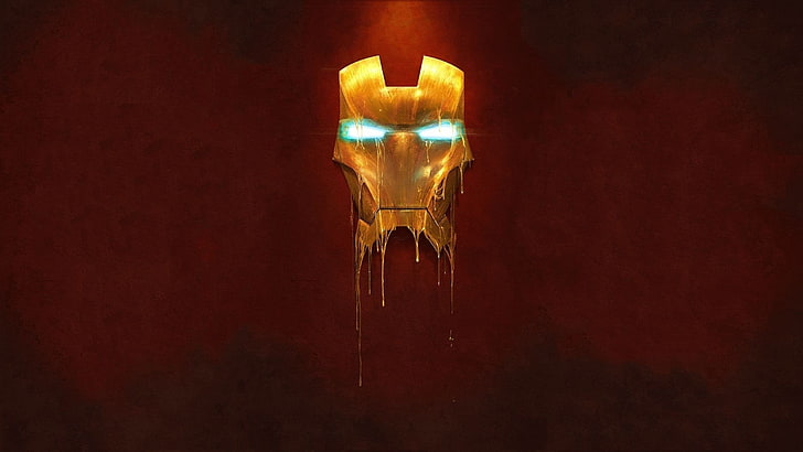 Iron Man Mask Cartoon, electric lamp, technology, light, lighting equipment Free HD Wallpaper