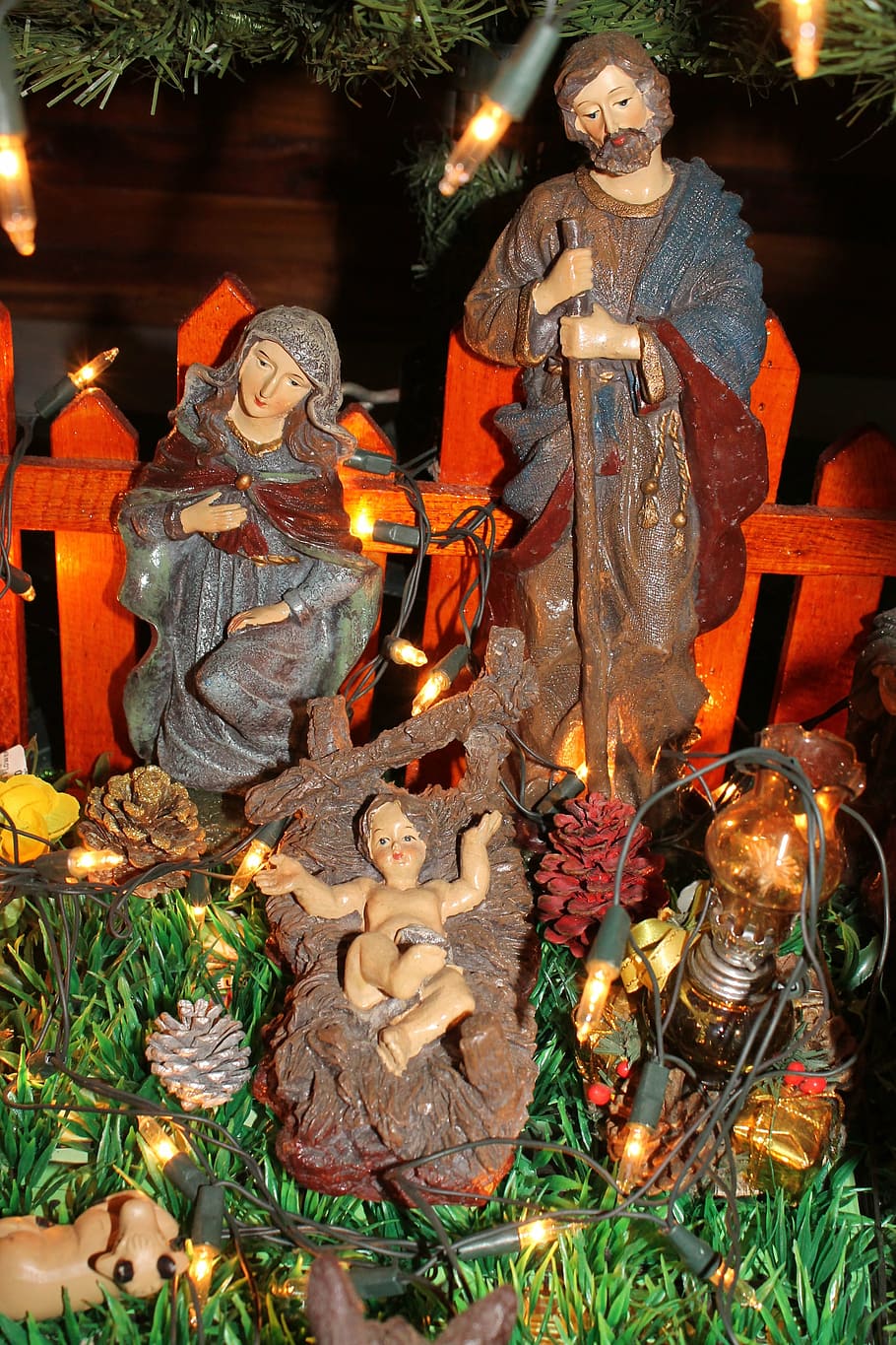 Jesus Born Clip Art, statue, art and craft, christmas decoration, christmas ornament Free HD Wallpaper