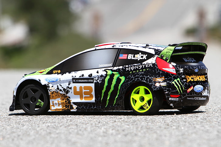 Ken Block Decals, motor racing track, catalonia, action, sports team Free HD Wallpaper