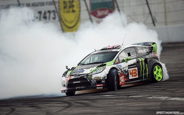 Ken Block Gymkhana 6, ken, block, drift, ford Free HD Wallpaper