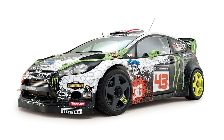 Ken Block's Ford Fiesta, ford, cars, fiesta, ford fiesta Free HD Wallpaper