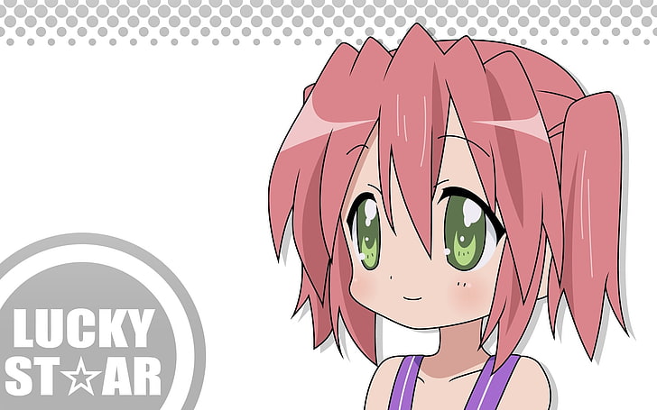 Lucky Star Fan Art, people, sign, teenager, western script