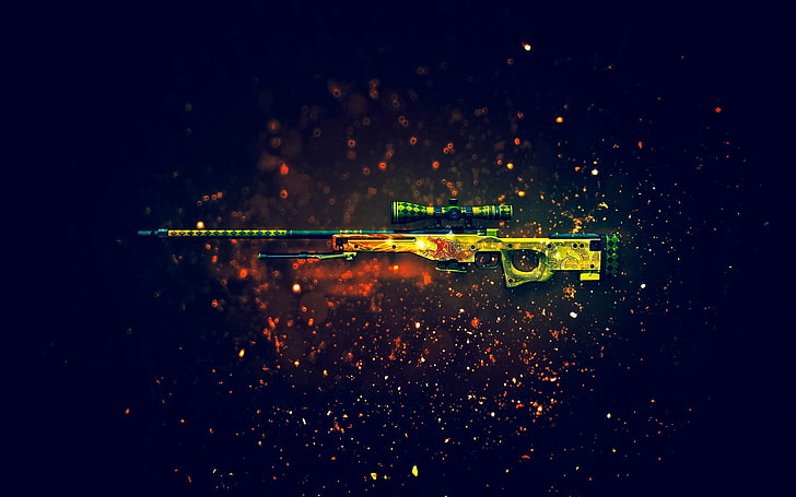 M21 Rifle, illuminated, indoors, light  natural phenomenon, speed Free HD Wallpaper