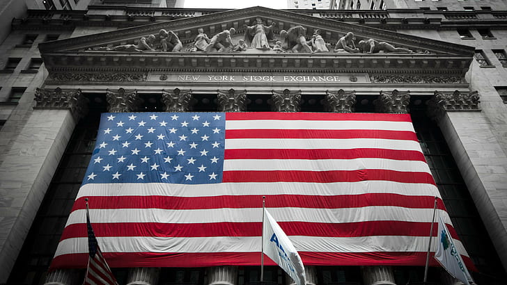 new york stock exchange, new york city, wall street, north america Free HD Wallpaper