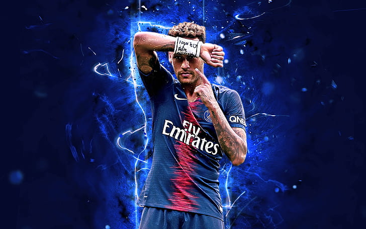 Neymar 2019 Kit, paris saintgermain fc, neymar, soccer Free HD Wallpaper