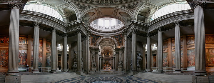 Pantheon Dome, built structure, day, sculpture, place of worship Free HD Wallpaper