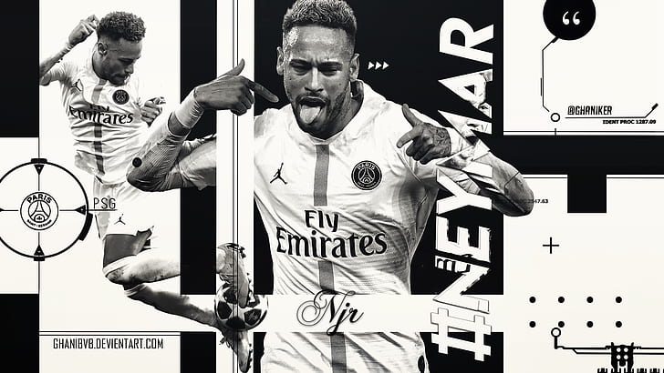 paris saintgermain fc, soccer, brazilian, neymar