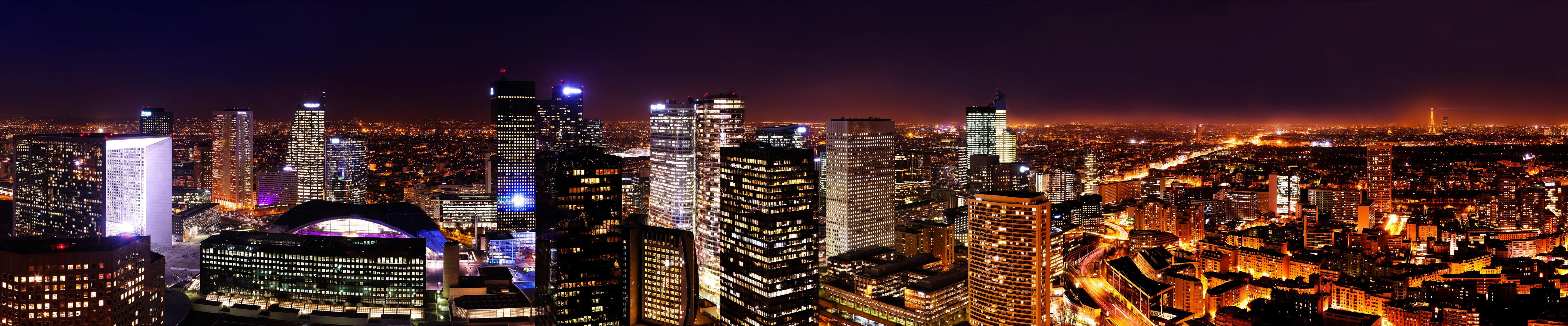 Paris Skyline Black and White, downtown district, paris, high angle view, city life