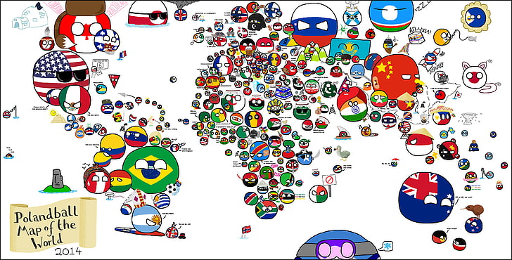 Polandball Greece, large group of objects, creativity, indoors, white background