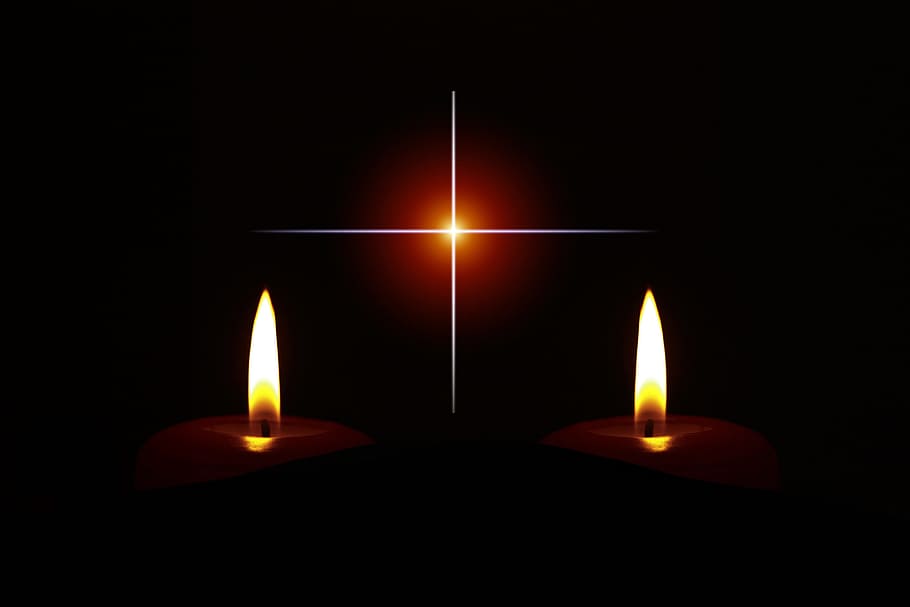 Prayer Lit Candle, luminosity, heat  temperature, no people, lighting equipment Free HD Wallpaper