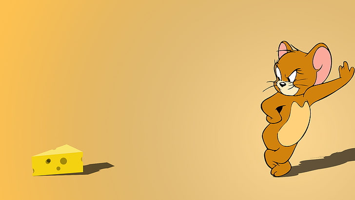 Tom and Jerry Run, brown, vector, arts culture and entertainment, cute Free HD Wallpaper