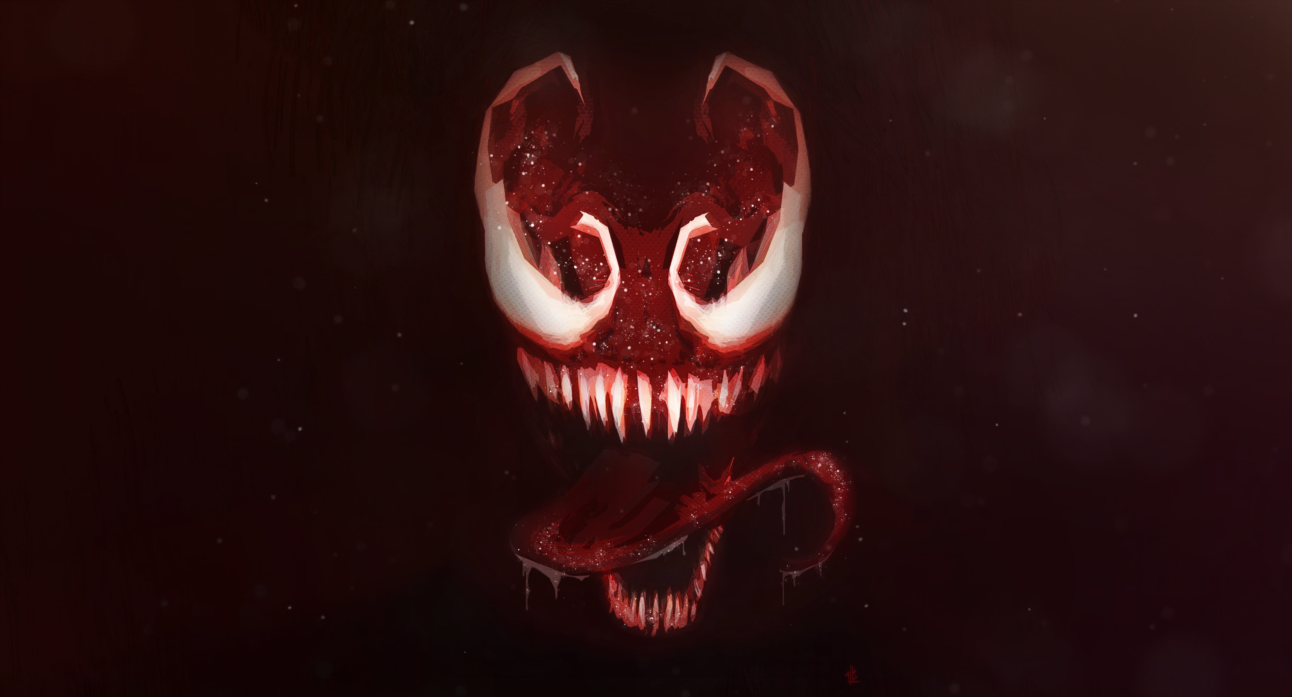Venom Fighting Carnage, fear, mystery, spiderman, spooky