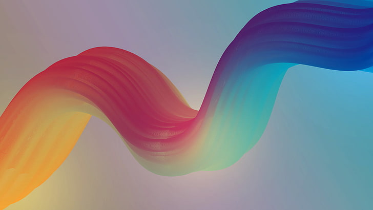 Wavy Pattern, digital art, colored background, colorful, curve