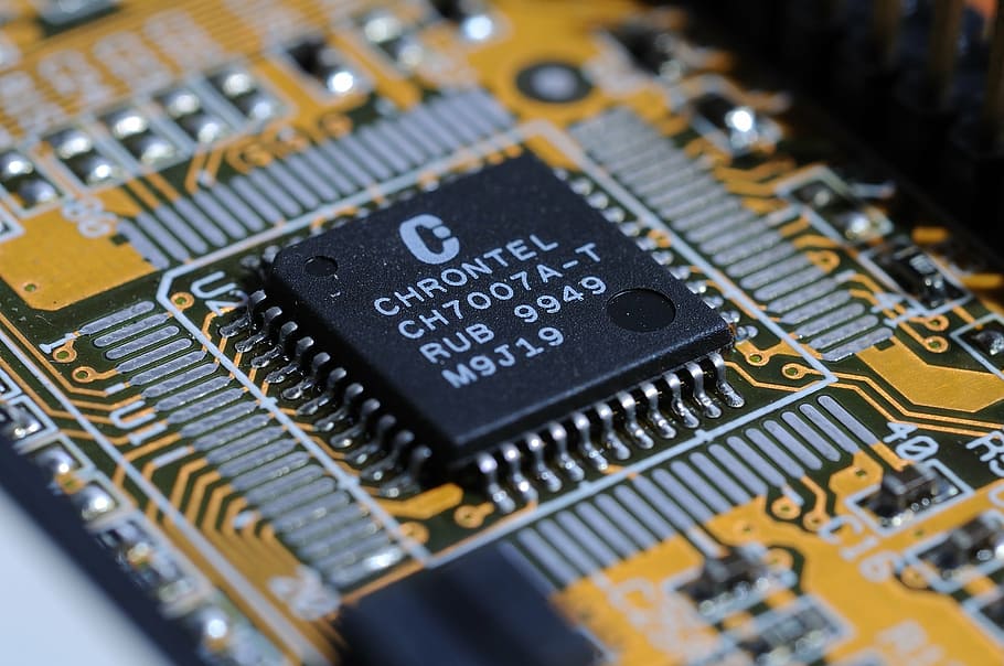 computer chip, electronics industry, mother board, inside Free HD Wallpaper