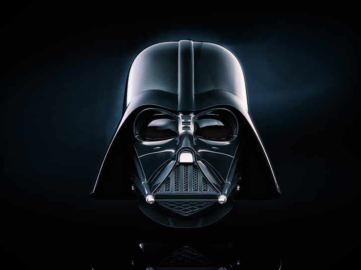 Darth Vader without Helmet, equipment, copy space, sith, dark