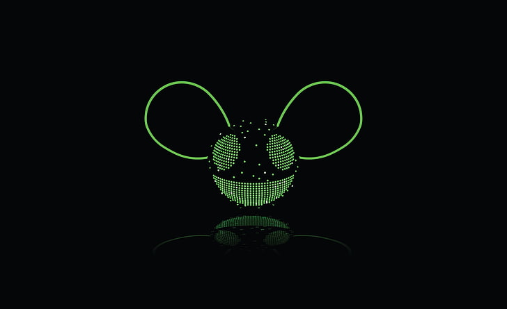 Deadmau5 Pics, technology, art and craft, night, green color Free HD Wallpaper