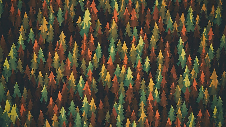 Firewatch, abundance, yellow, closeup, wallpaper pattern Free HD Wallpaper