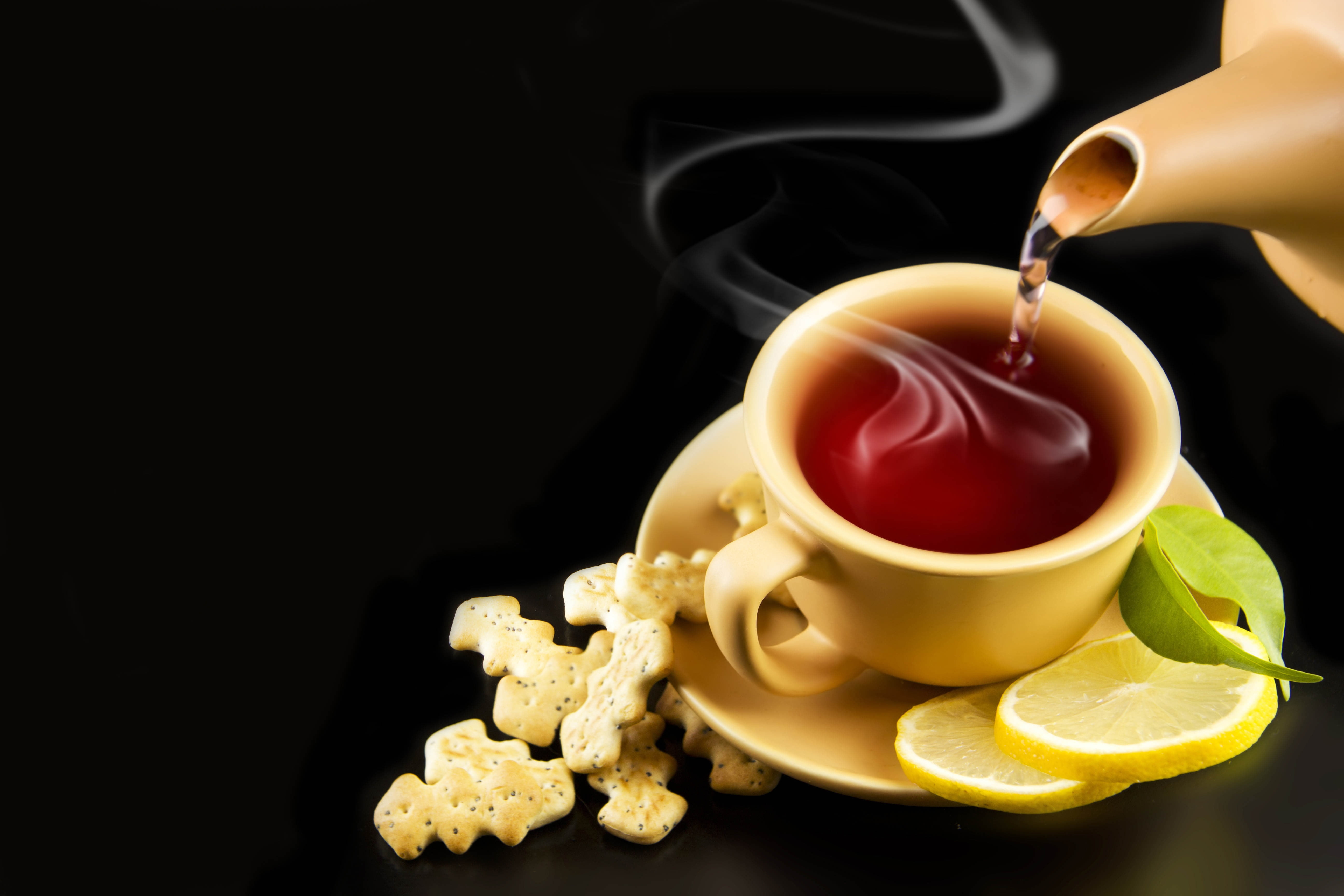 High Tea, nonalcoholic beverage, studio shot, cafe, cappuccino