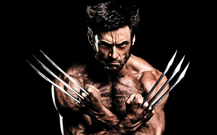 Hugh Jackman Films, logan, evil, front view, actor Free HD Wallpaper