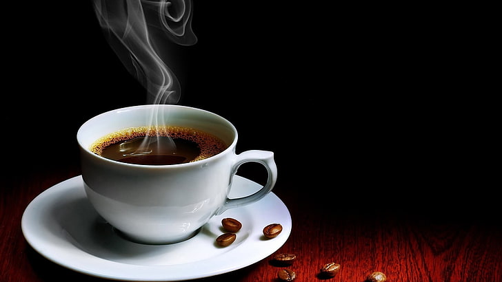 Minimalistic Coffee, freshness, refreshment, tea  hot drink, smoke  physical structure Free HD Wallpaper