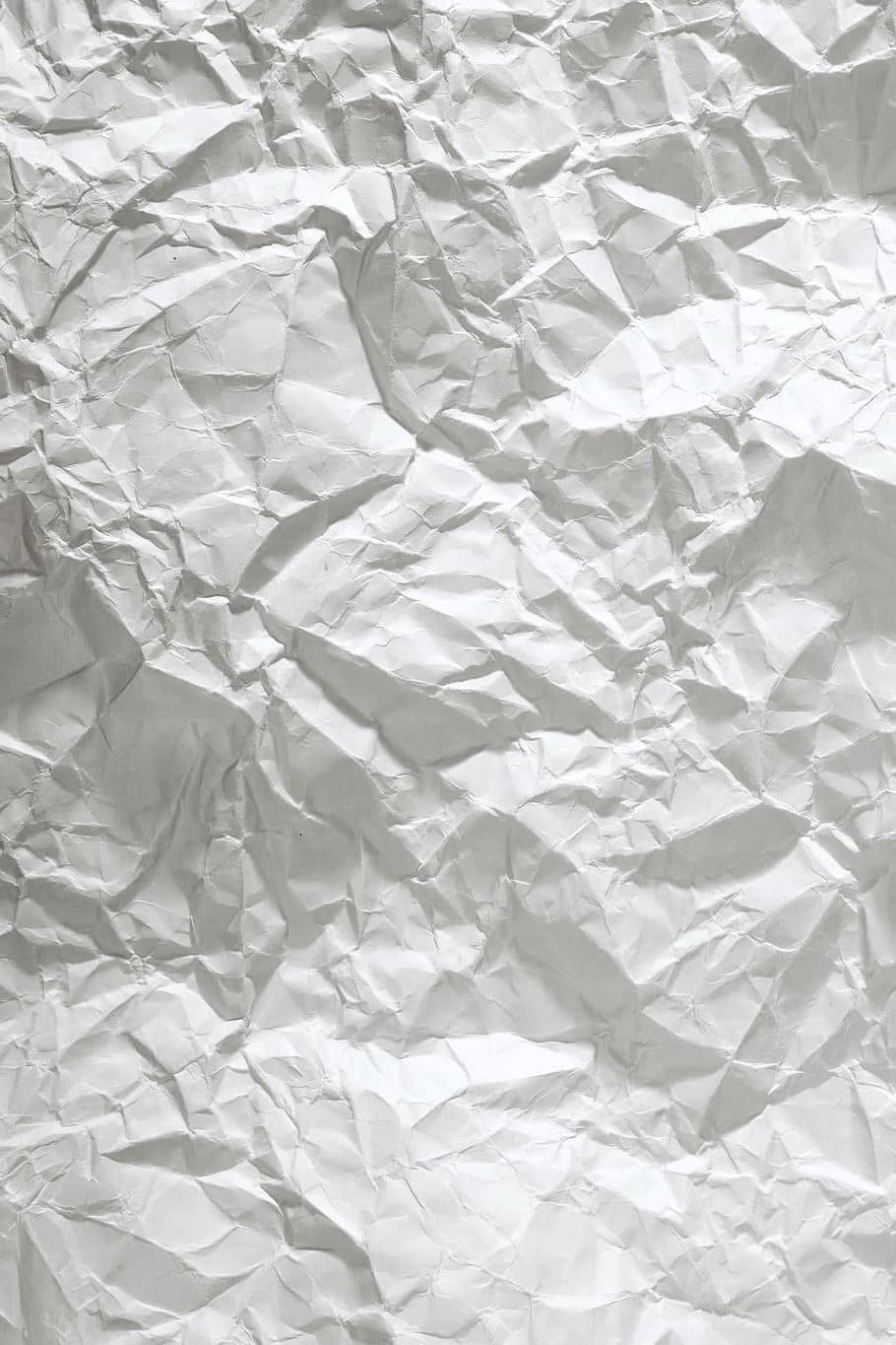 Paper Bag Texture, crumpled paper, bed, white color, no people Free HD Wallpaper