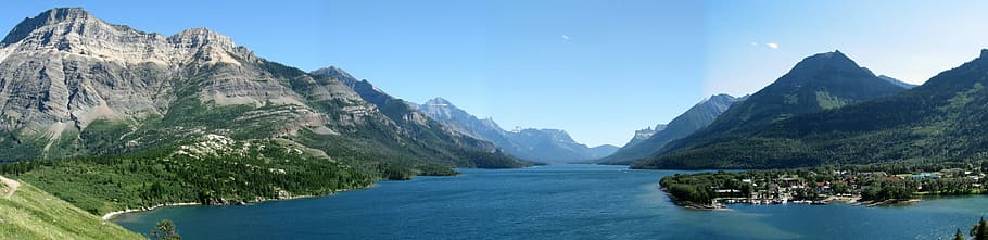 Prince of Wales Hotel, waterton lakes national park, travel, road, beauty in nature Free HD Wallpaper