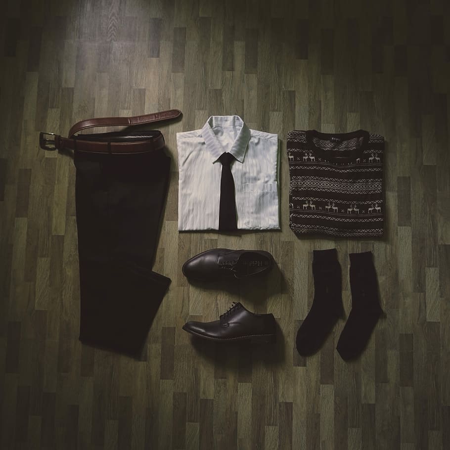 shirt, kinfolk, shoe, sweater Free HD Wallpaper