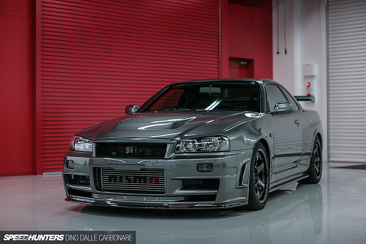 Skyline GT-R R35, mercedes, architecture, headlight, luxury