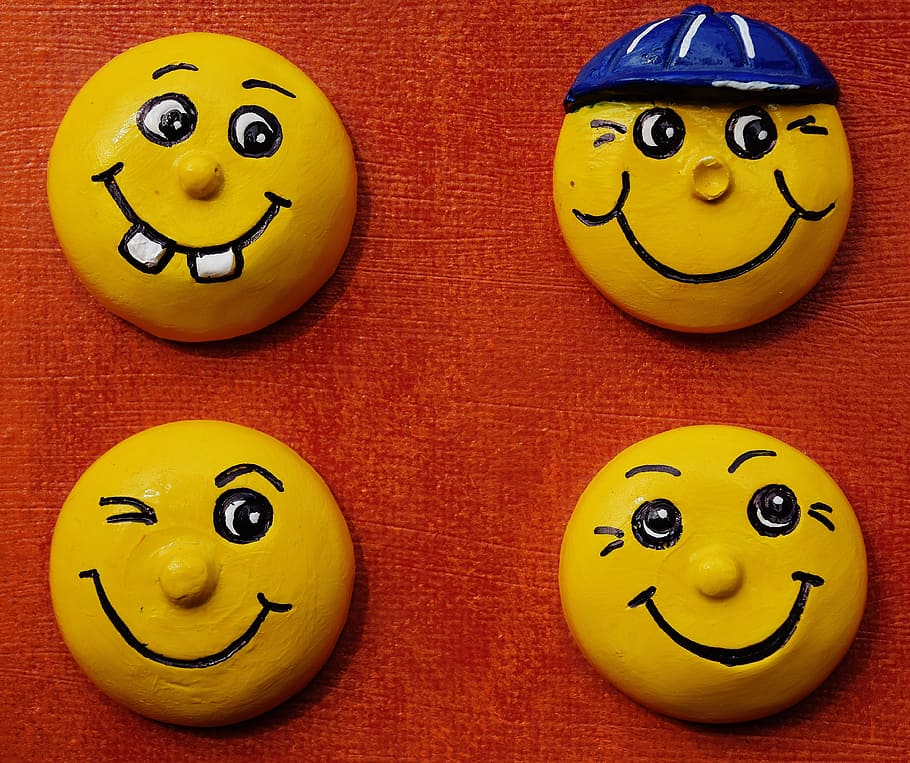 smilies, emoticon, cute, cheerful Free HD Wallpaper