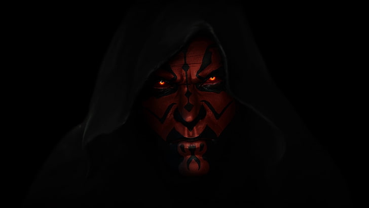 Star Wars Darth Maul Art, darth maul, star wars, a sith lord, dark lord of the sith