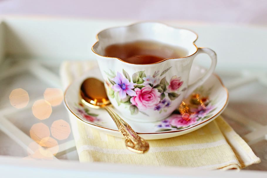 Tea Cup Saucer, comfortable, floral pattern, refreshment, lifestyle Free HD Wallpaper