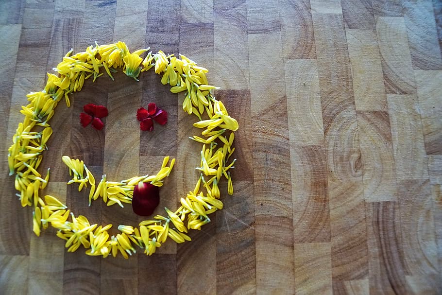 yellow, directly above, smilies, eat