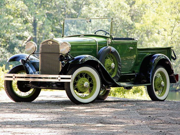 1930 Ford Model AA Pickup Truck, model, open, retro, pickup