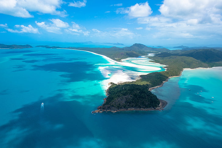 Airlie Beach Australia, travellers choice awards 2016, whitsunday island, whitehaven beach, best beaches of 2016 Free HD Wallpaper