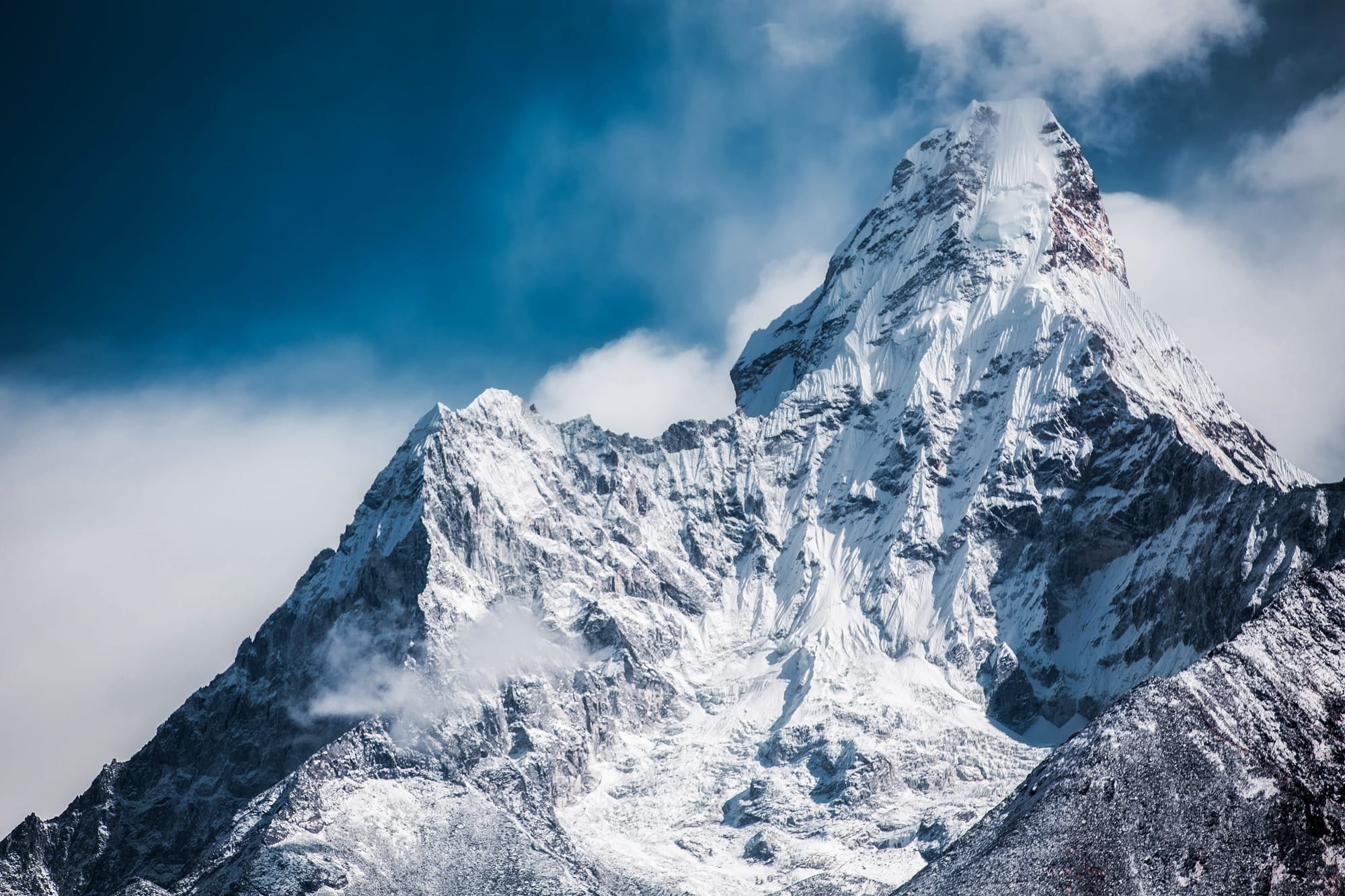 Beautiful Mountain, frozen, outdoors, beauty in nature, ice