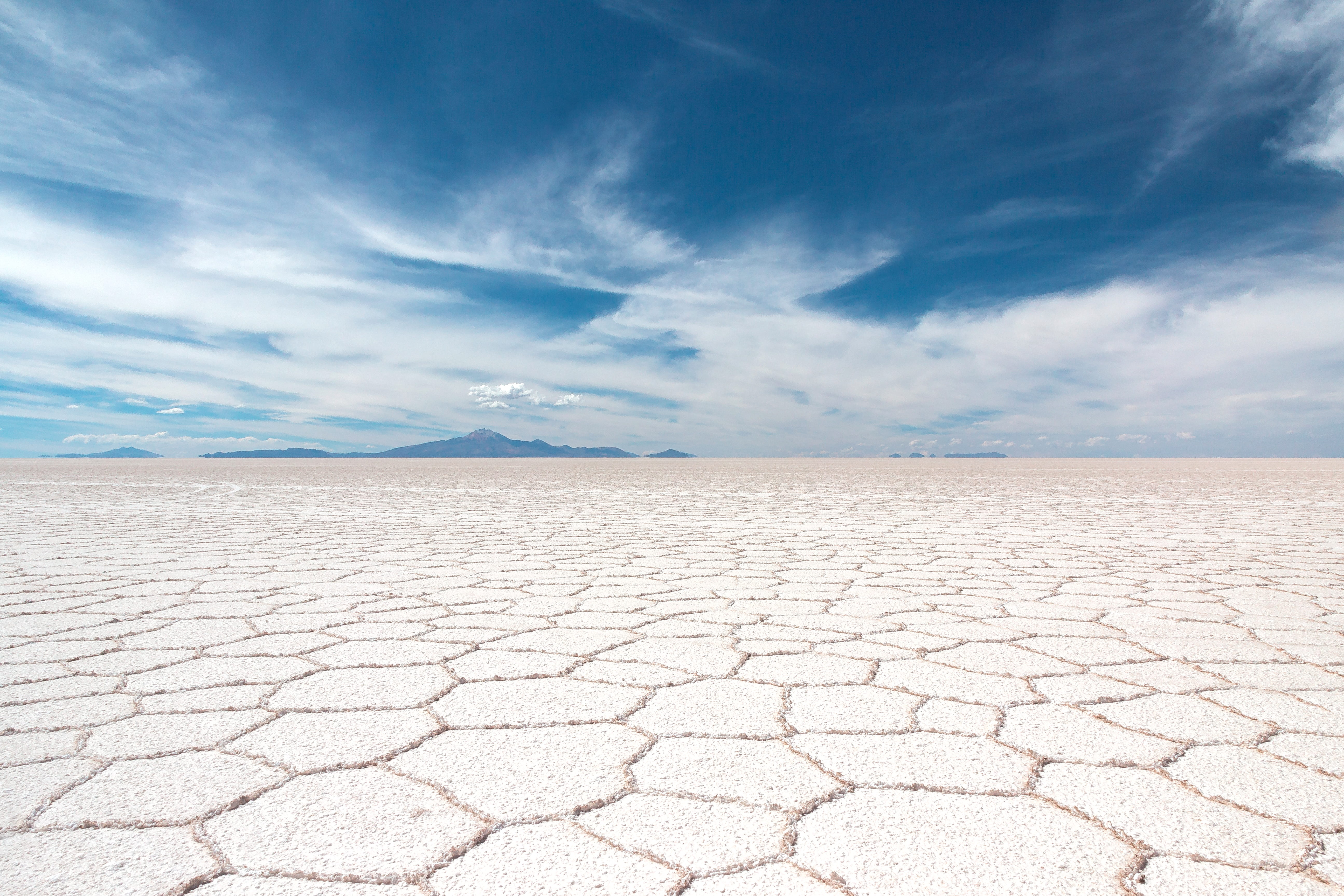 Bolivian Salt Flats, cracked, extreme terrain, salt flat, salt lake