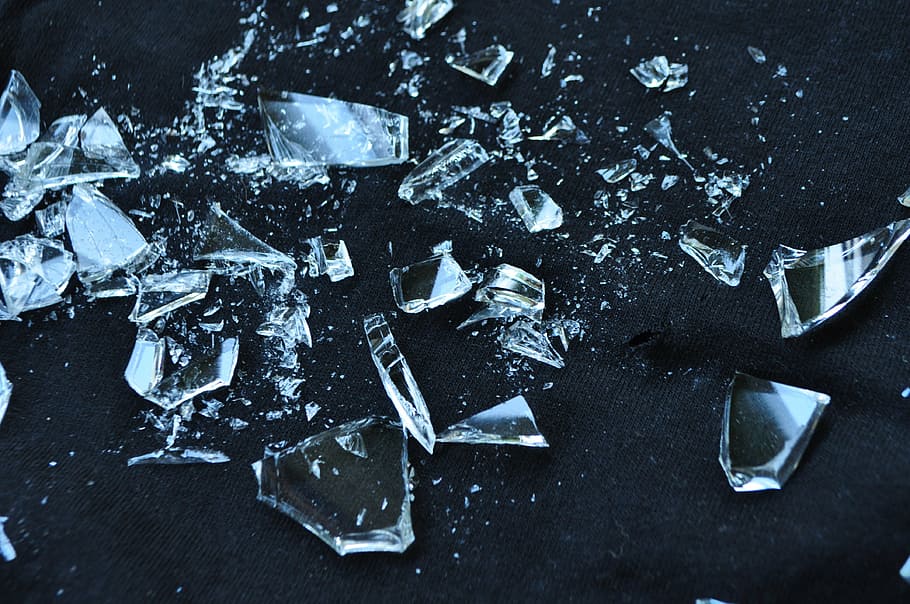 Broken Glass Pic, social issues, table, sweet, directly above Free HD Wallpaper