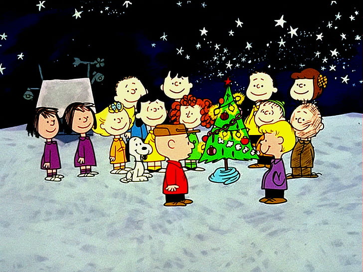 Christmas Greetings Charlie Brown, charlie, christmas, comics, brown