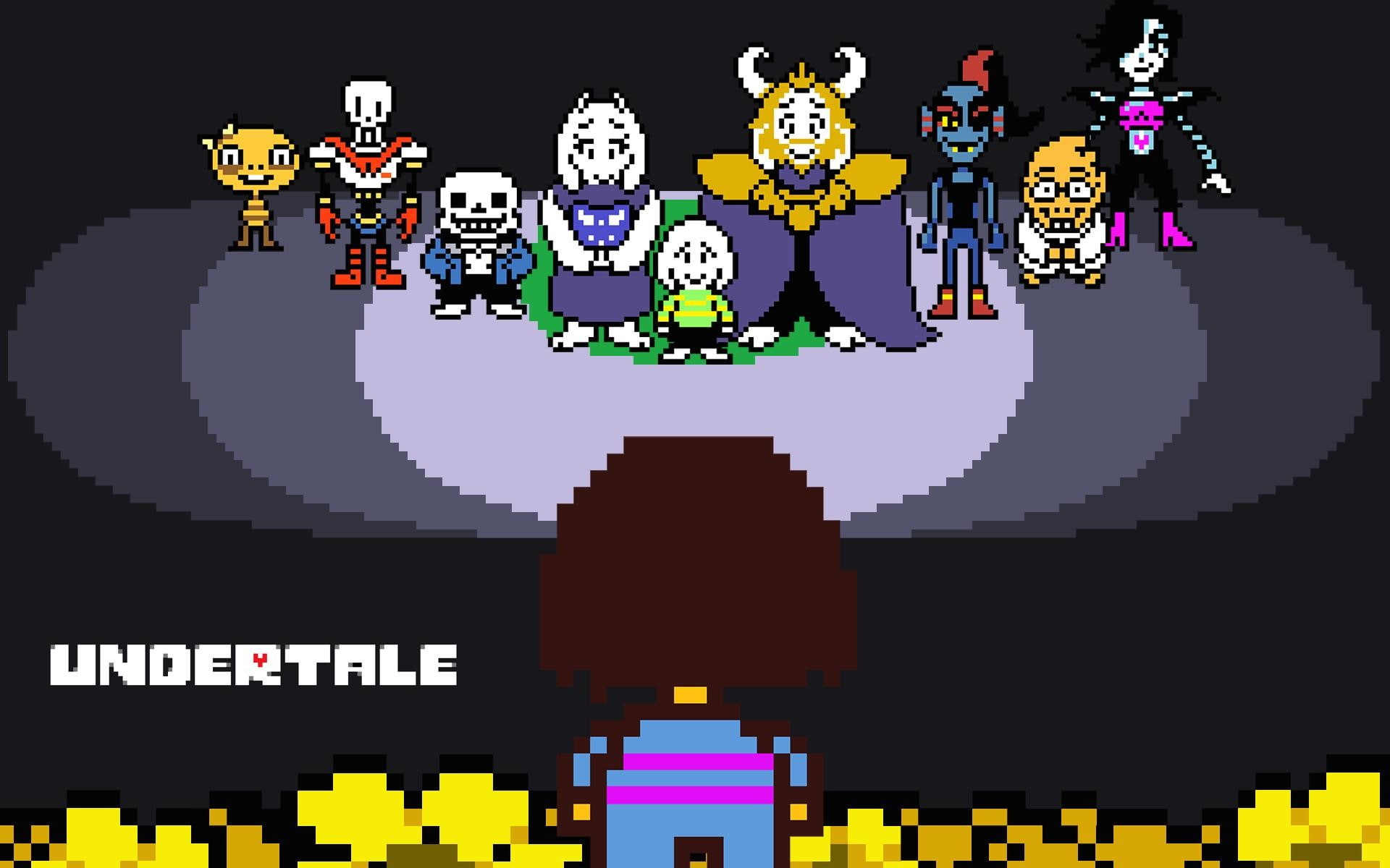 Cool Undertale Computer, video game, undyne undertale, frisk undertale, sans undertale