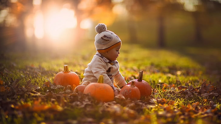 food and drink, full length, child, leaf