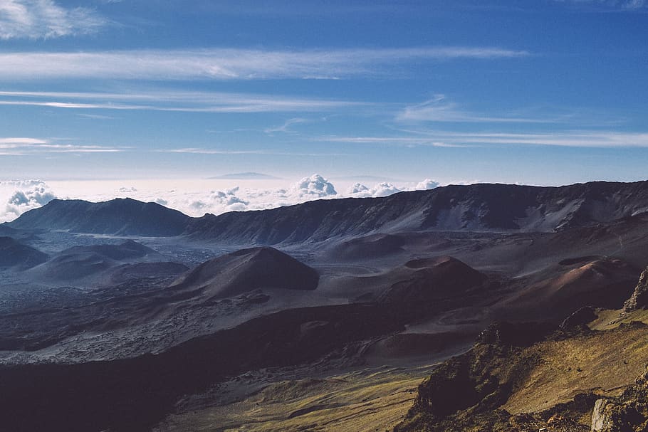 Haleakala Sunrise Tour, travel destinations, cloud  sky, mountain range, scenics  nature Free HD Wallpaper