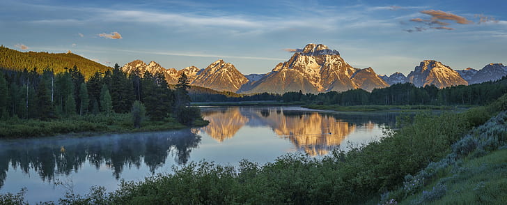 Jenny Lake Grand Teton, united states, teton mountain range, usa, landscape Free HD Wallpaper