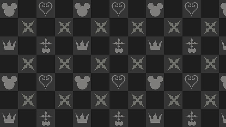 Kingdom of Hearts Heartless, built structure, repetition, no people, full frame Free HD Wallpaper