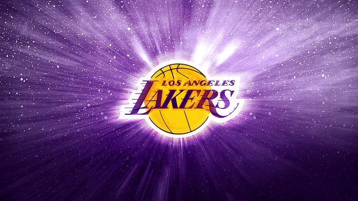 Los Angeles Lakers, label, warning sign, no people, space Free HD Wallpaper