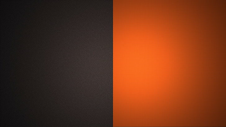 Orange Designs, orange, pattern, abstract, black Free HD Wallpaper