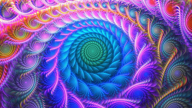 Purple Trippy, design, colorful, art and craft, texture