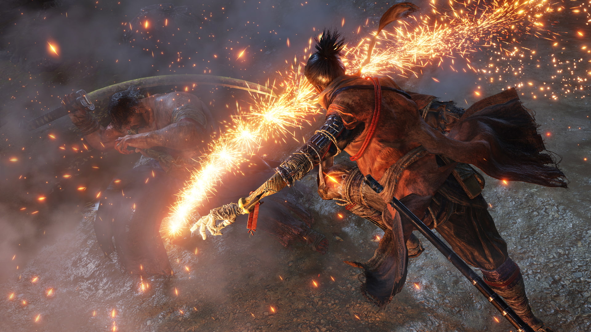 Sekiro, flame, no people, new years eve, nature