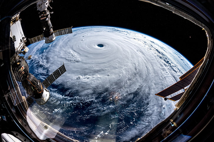 Super Typhoon Waves, planet  space, sky, science, white Free HD Wallpaper