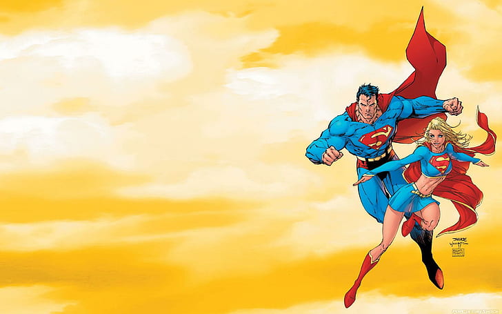 turner, superman, supergirl, michael Free HD Wallpaper